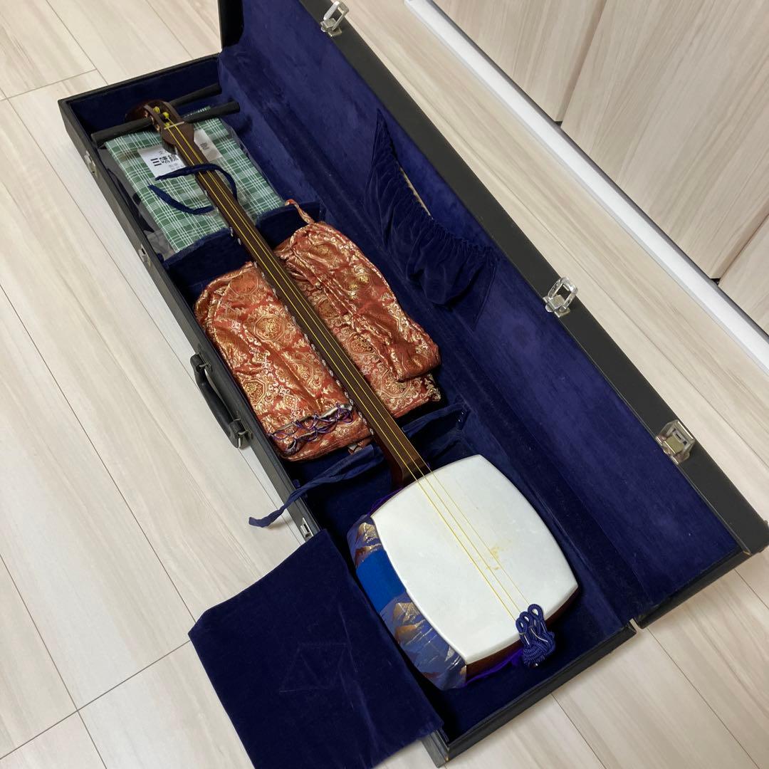 三味線　ハードケース　付属品セット