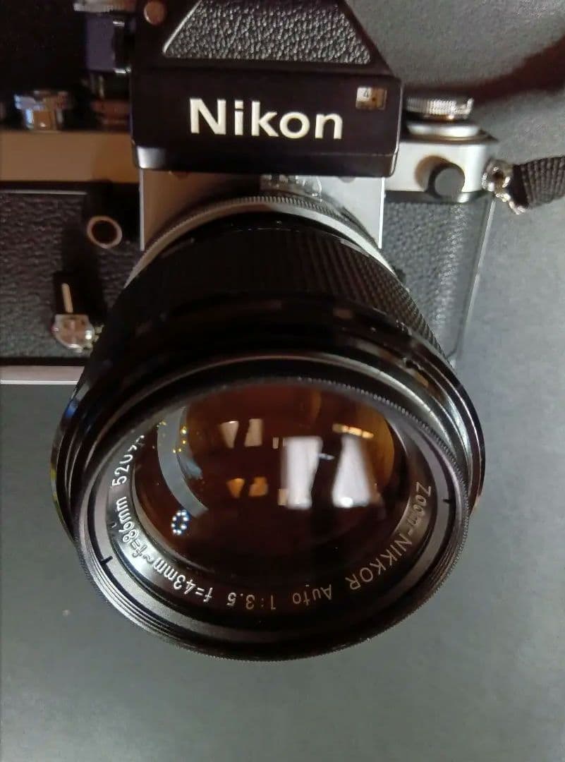 NikonF2フォトミック　ズームレンズ43-86mm直進ズーミング