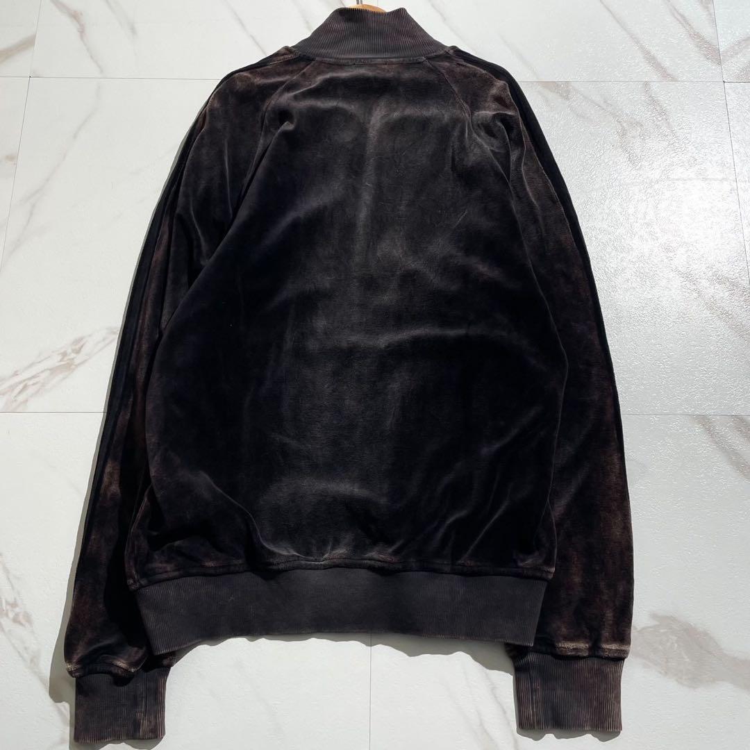 美品 23AW✨DIESEL S-RABAND ベロア トラックジャケット