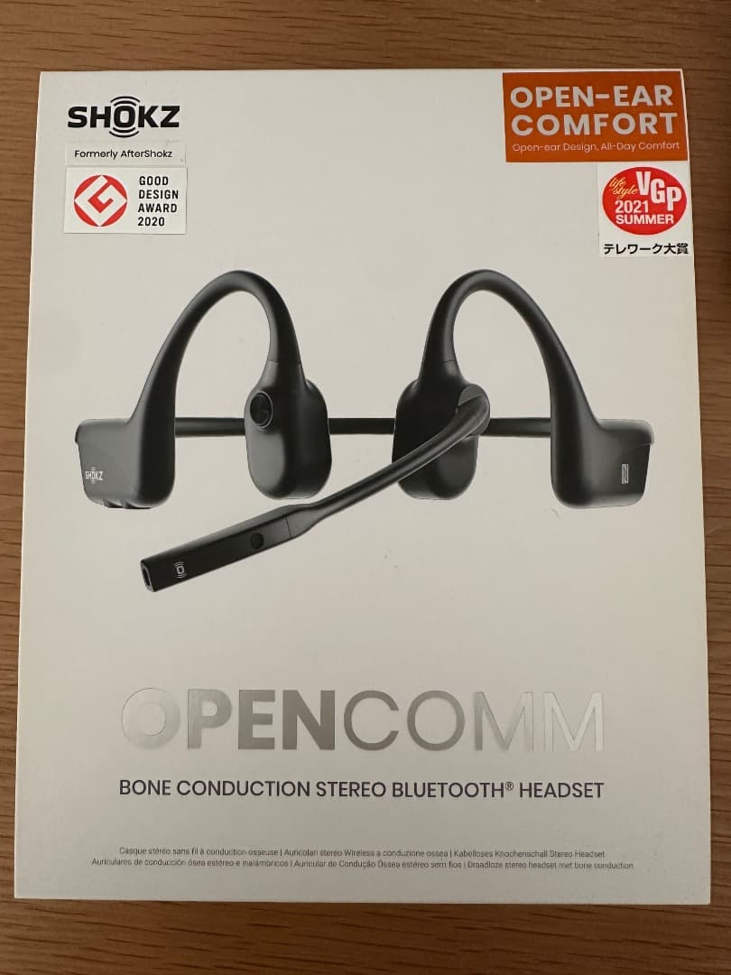 OPEN COMM(SHOKZ) Bluetooth 骨伝導イヤホン