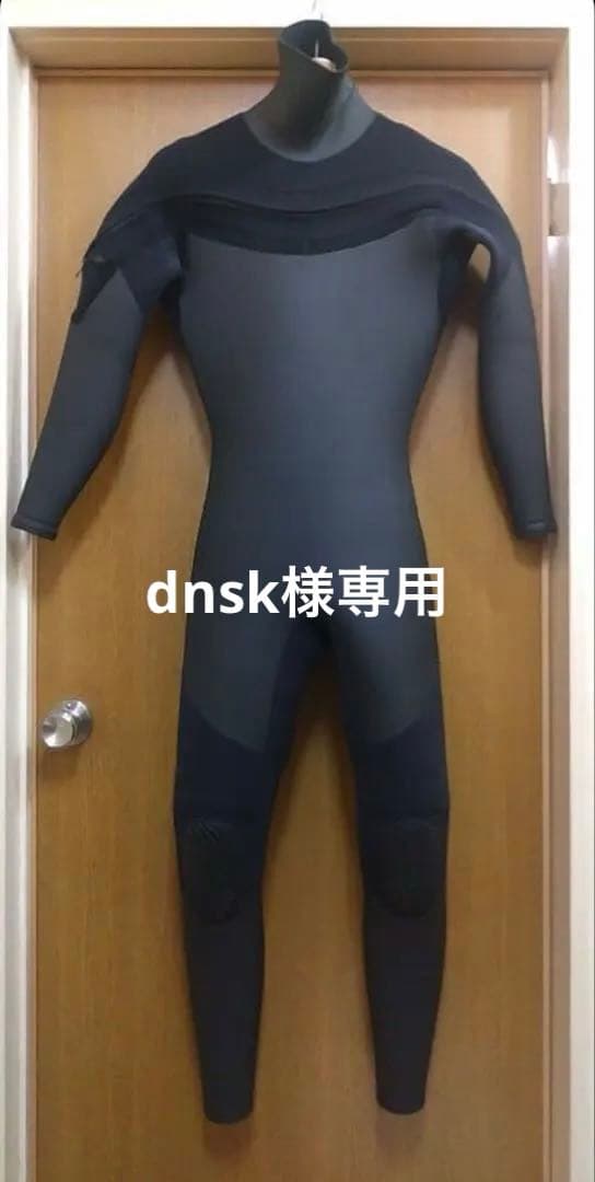 セミドライ　5/3㎜ 裏起毛　MLサイズ　ロングチェストジップ