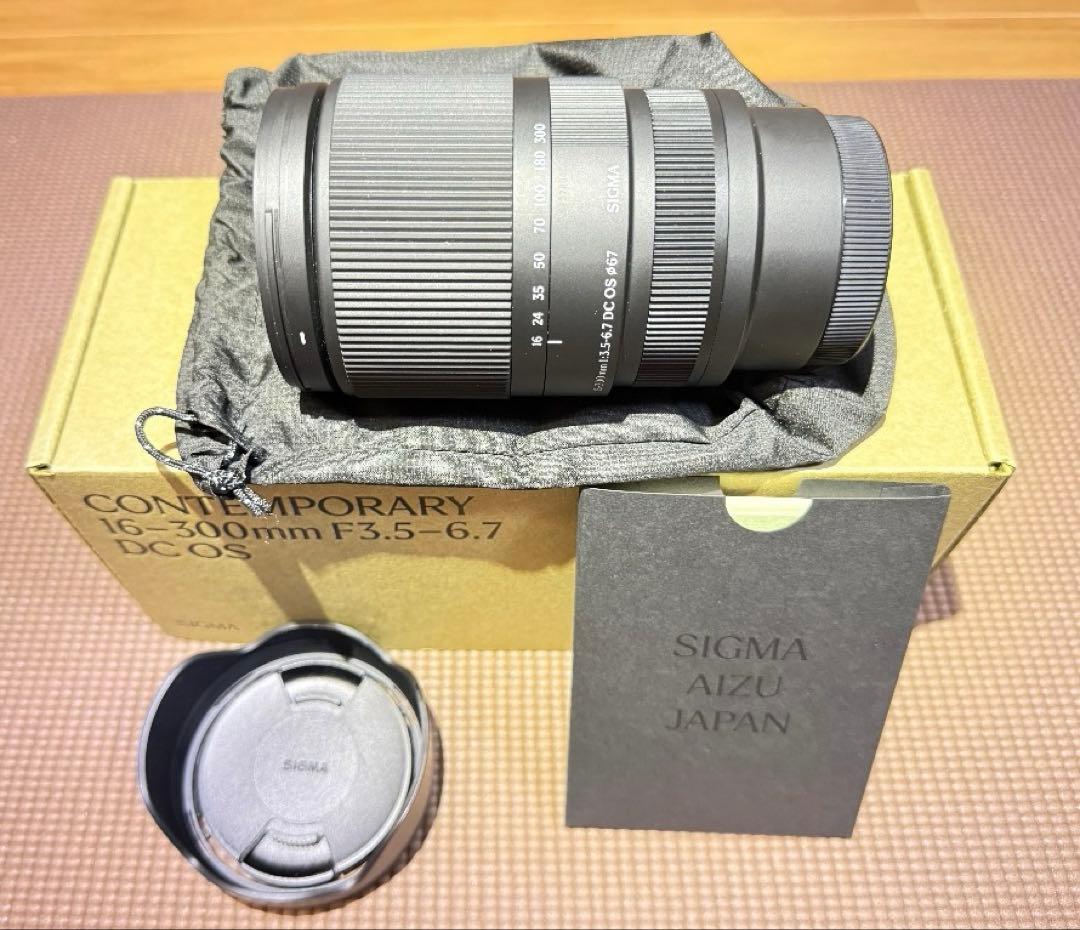 SIGMA 16-300mm F3.5-6.7 DC OSズームレンズ SONY