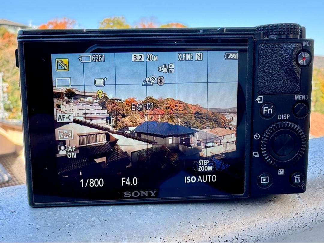 SONY RX100m7 デジタルカメラ・エラーメッセージ有り