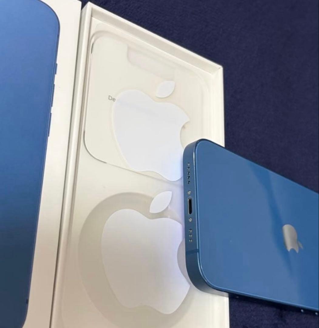 iPhone13 ブルー　バッテリー残量85% simフリー