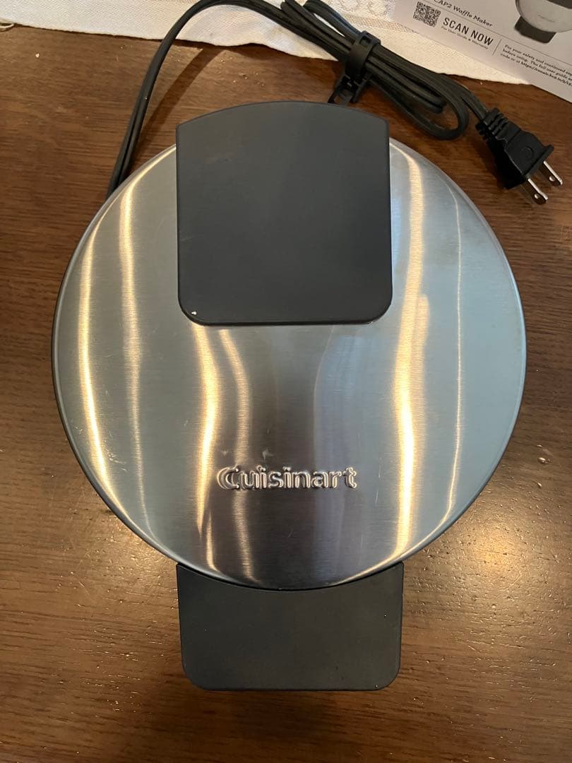 【美品】クイジナートCuisinartワッフルメーカー