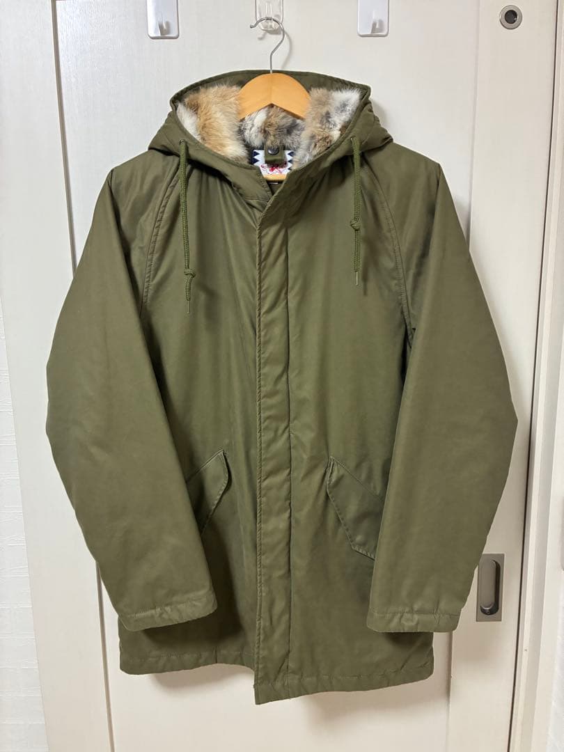 SON OF THE CHEESE サノバチーズ モッズコート ラビットファー