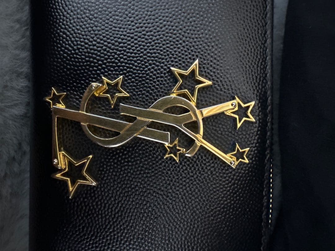 の*ぶ様 Saint Laurent ブラック 長財布