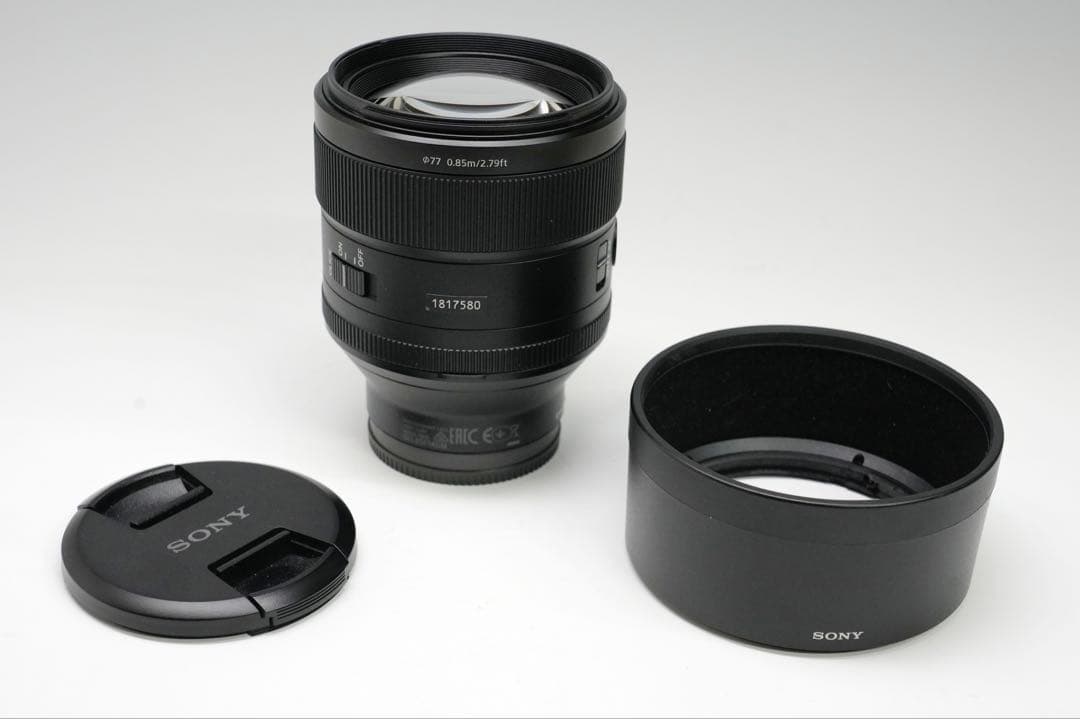Sony FE 85mm F1.4 GM レンズ