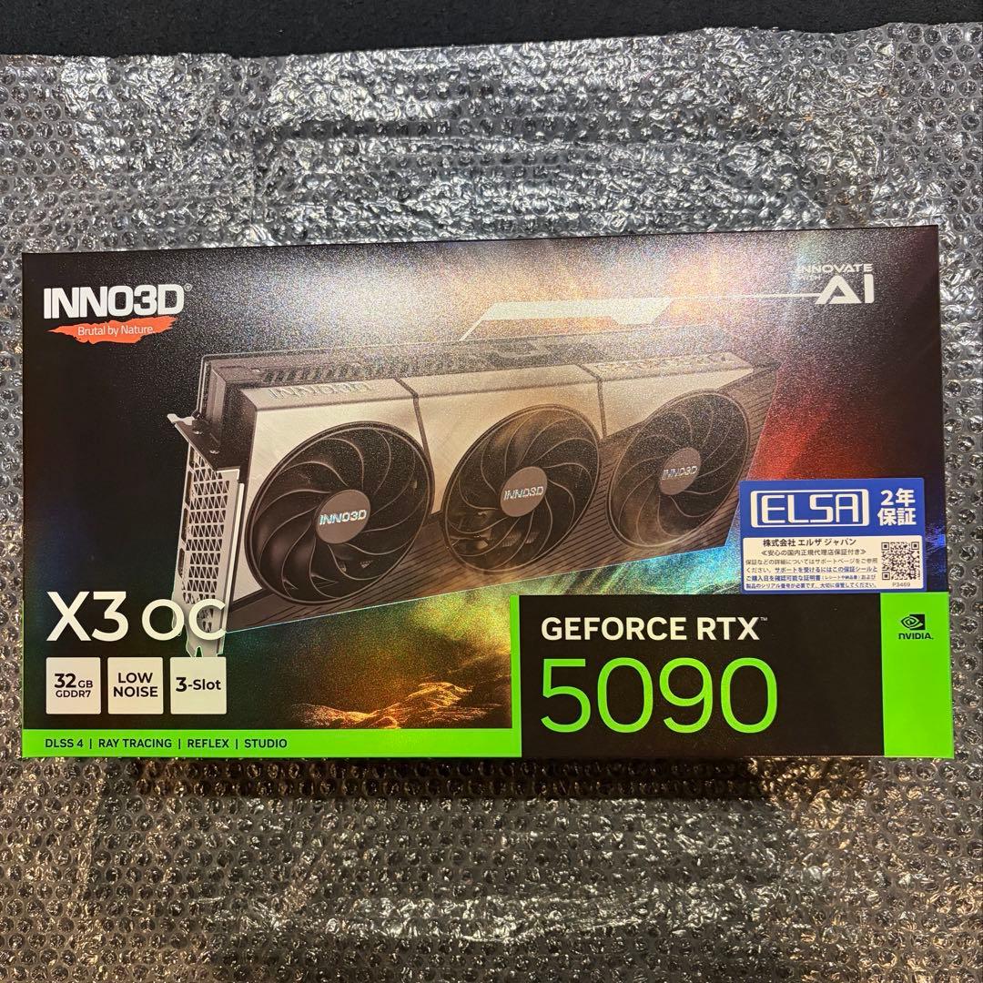 新品未開封 ELSA GeForce RTX 5090 X3 OC エルザ