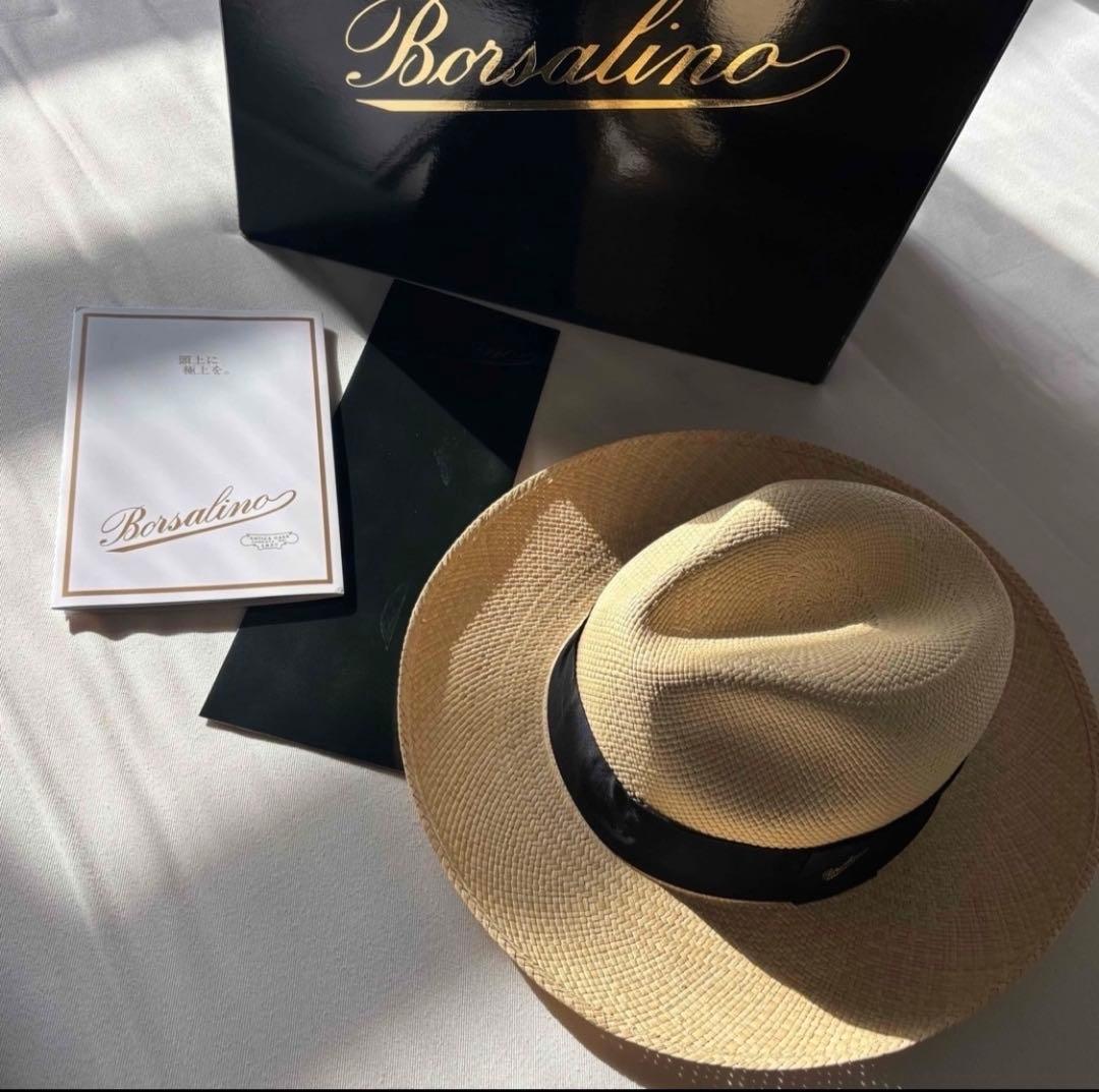 ボルサリーノ　パナマハット