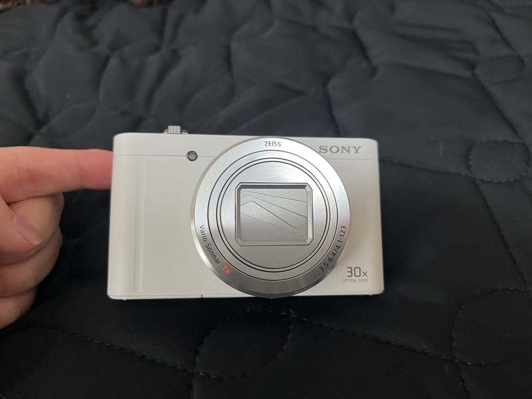 【極美品】SONY デジカメ Cyber-shot DSC-WX500 ホワイト