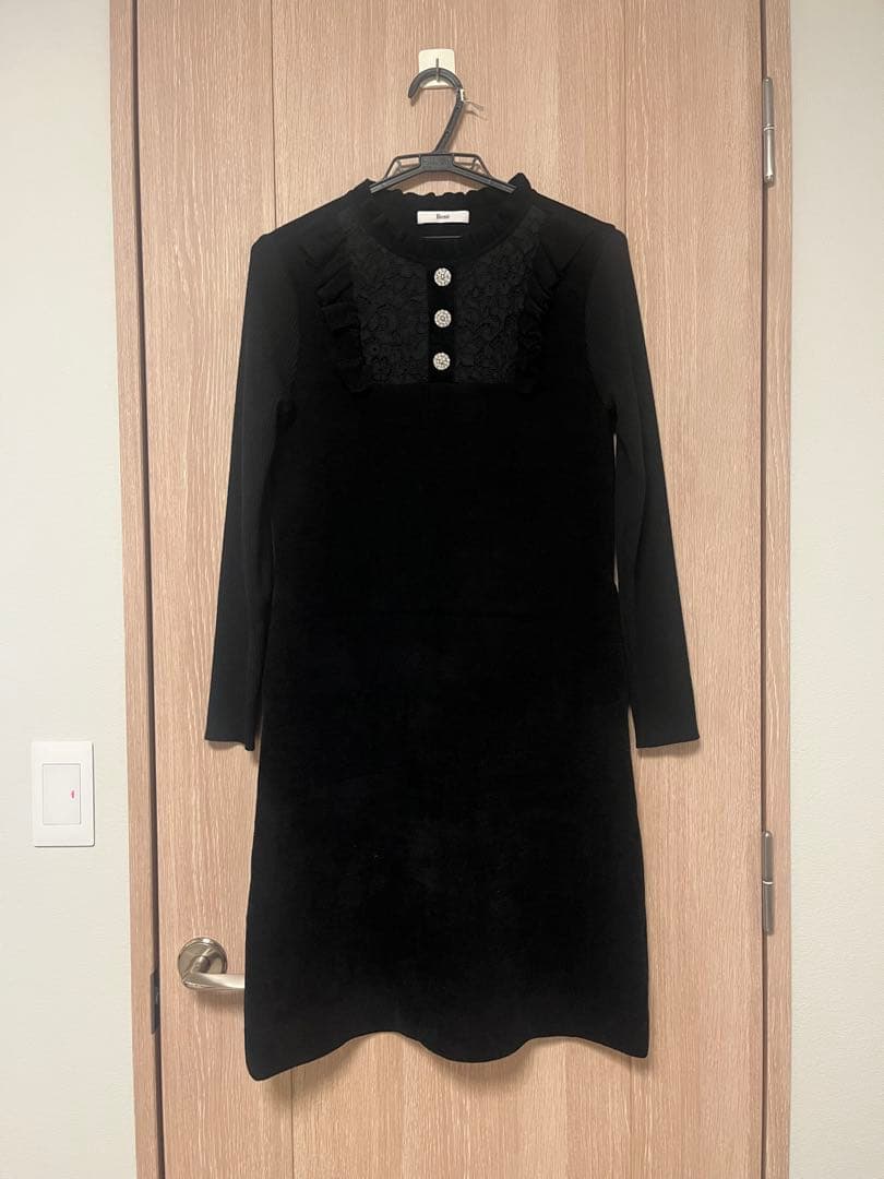 ルネ rene ベルベットワンピース34