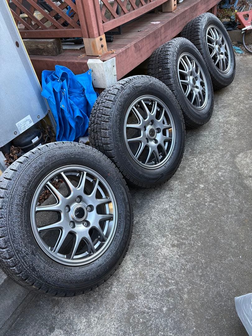 ペソ　DLスタッドレスWM02 アルミセット　205/65R15 4本①