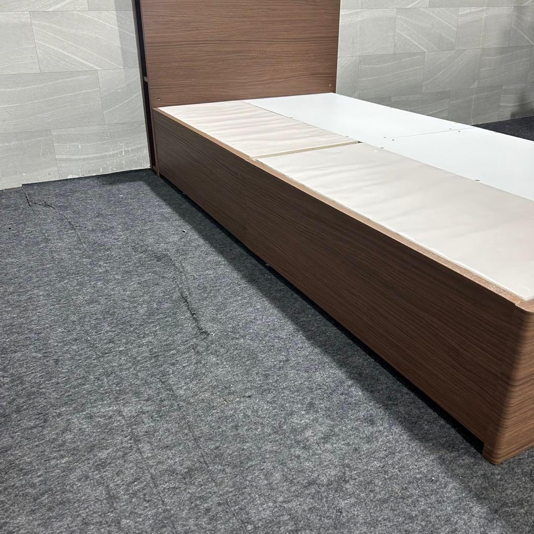 ニトリ ベッドフレーム カイト3 収納 コンセント シングル 格安 d4524