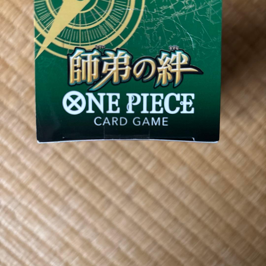ONEPIECEカードゲーム 新品・未開封テープ付 師弟の絆 1BOXおまけ付き