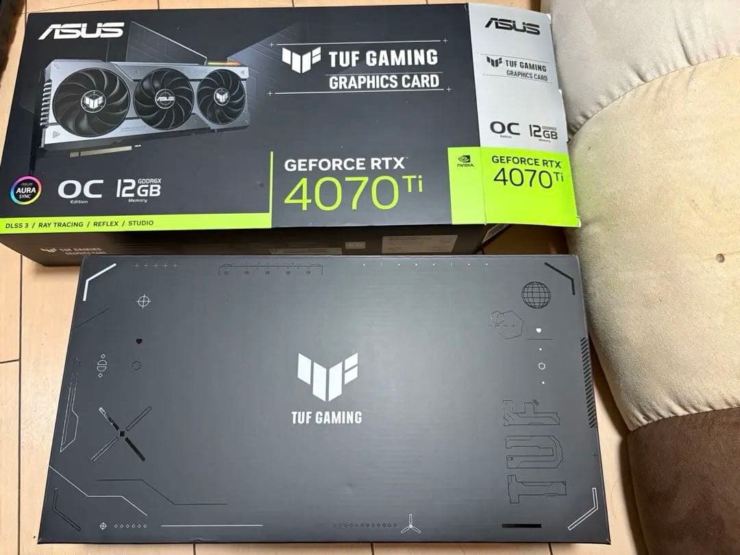 ASUS RTX4070Ti 搭載ビデオカード OC edition 12GB