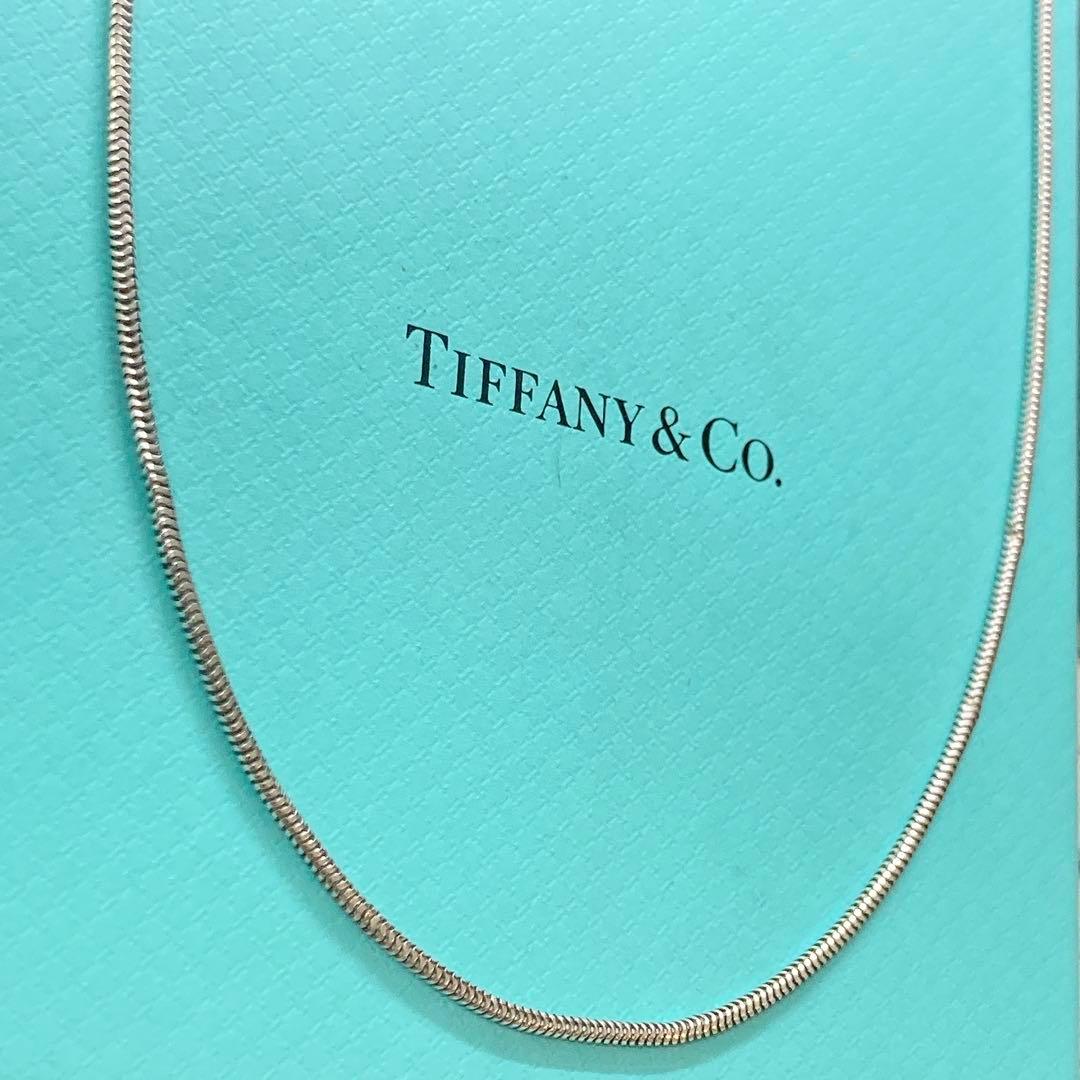ティファニー スネークチェーン ネックレス 925 シルバー 約48cm