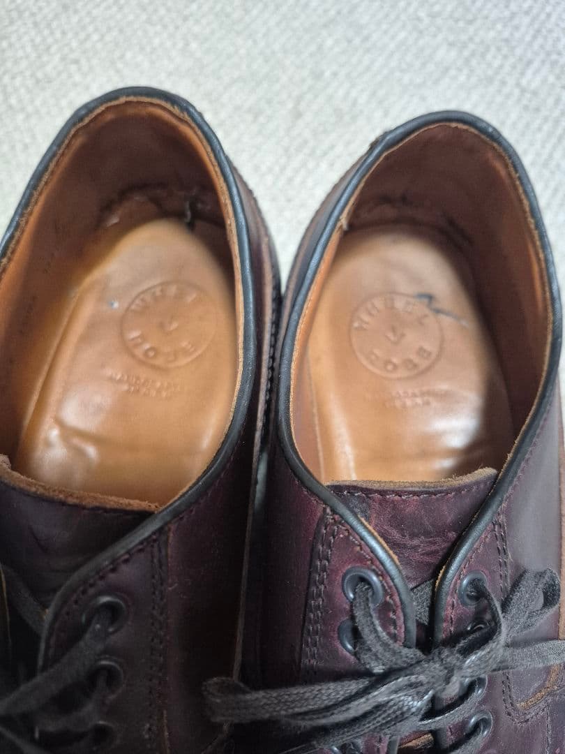 WALKING BOOT バーガンディ