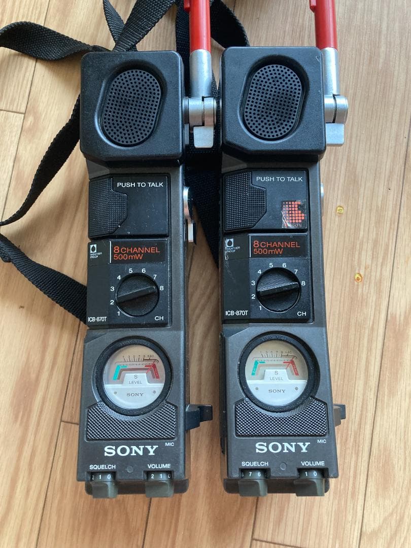 SONY ICB-870T トランシーバー 8チャンネル　市民ラジオ 0.5W