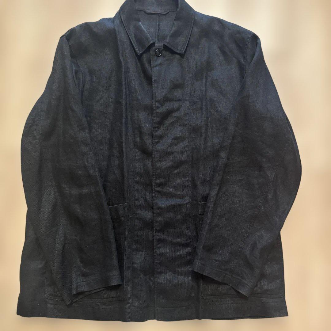 CONFECT ヘビーリネンツイル ミリタリージャケット