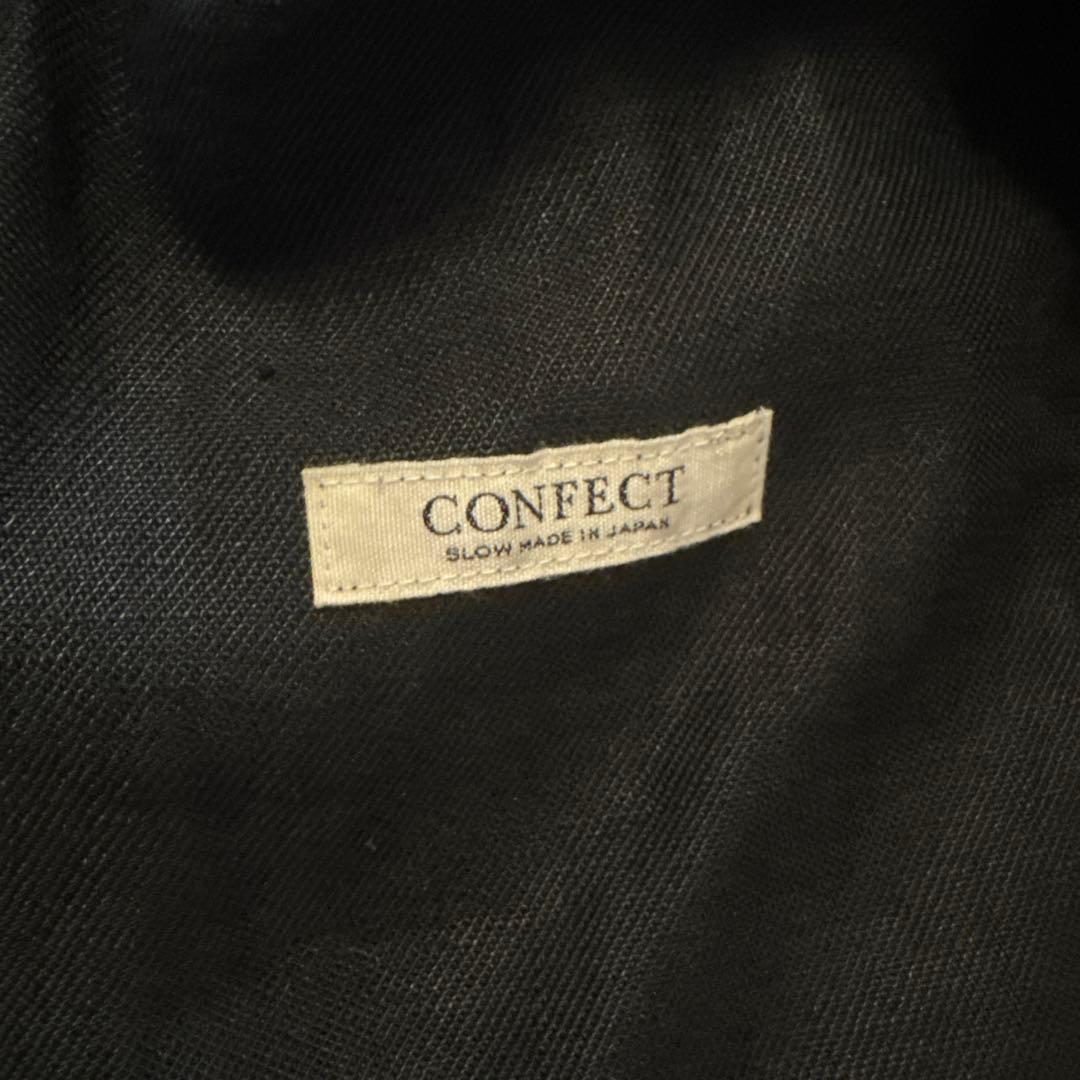 CONFECT ヘビーリネンツイル ミリタリージャケット