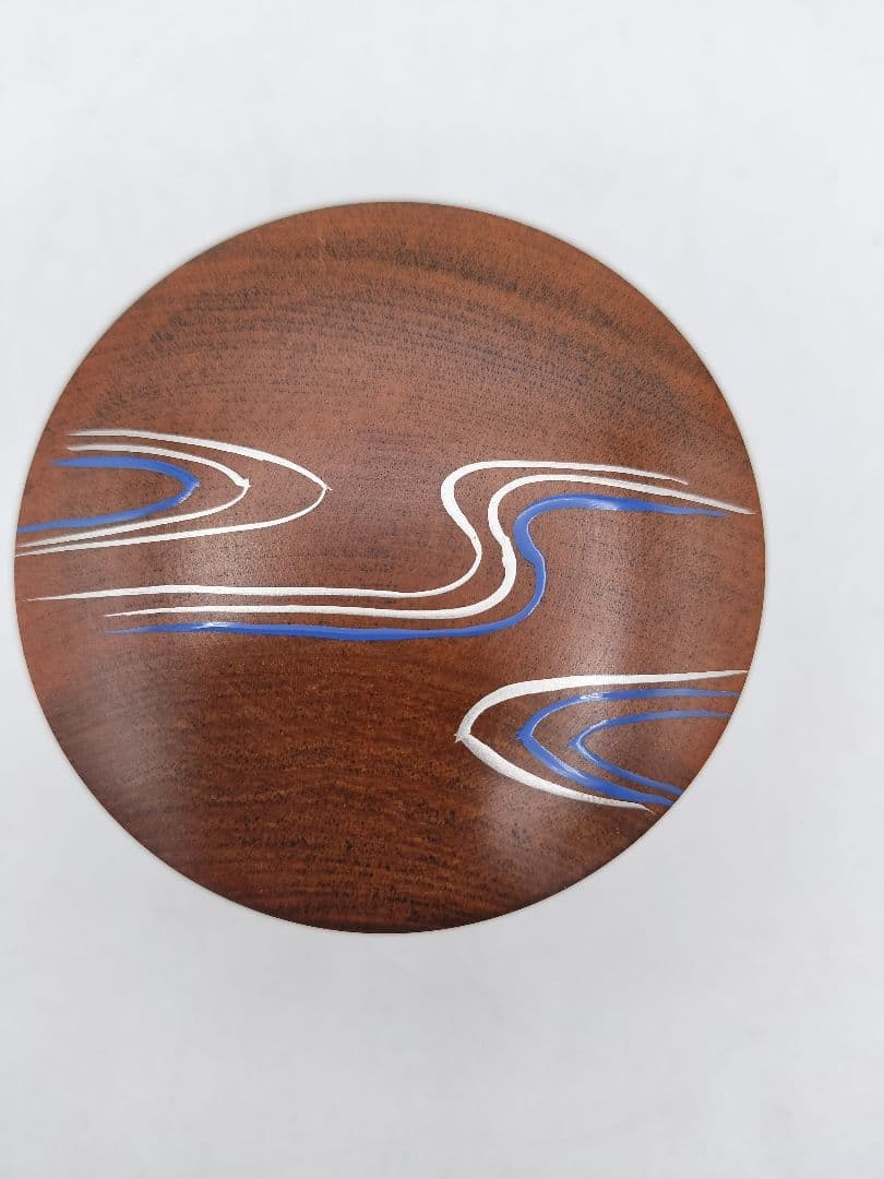 c160 硝子茶器 川蝉蒔絵 麗峰 木箱 茶道具 古物