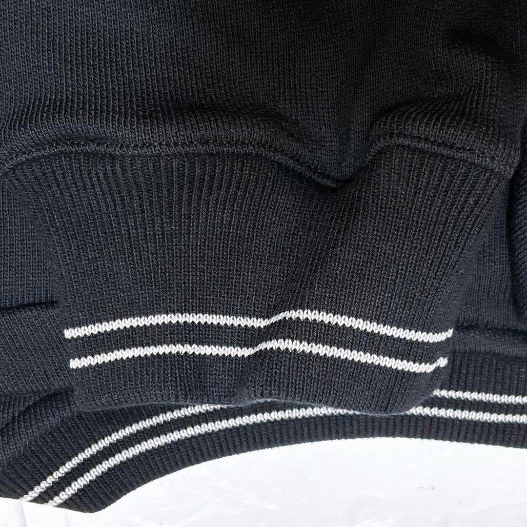 希少✨️ 定価3.5万❣️新品✈️BALR.トレーナー 黒 クルーネック 刺繍