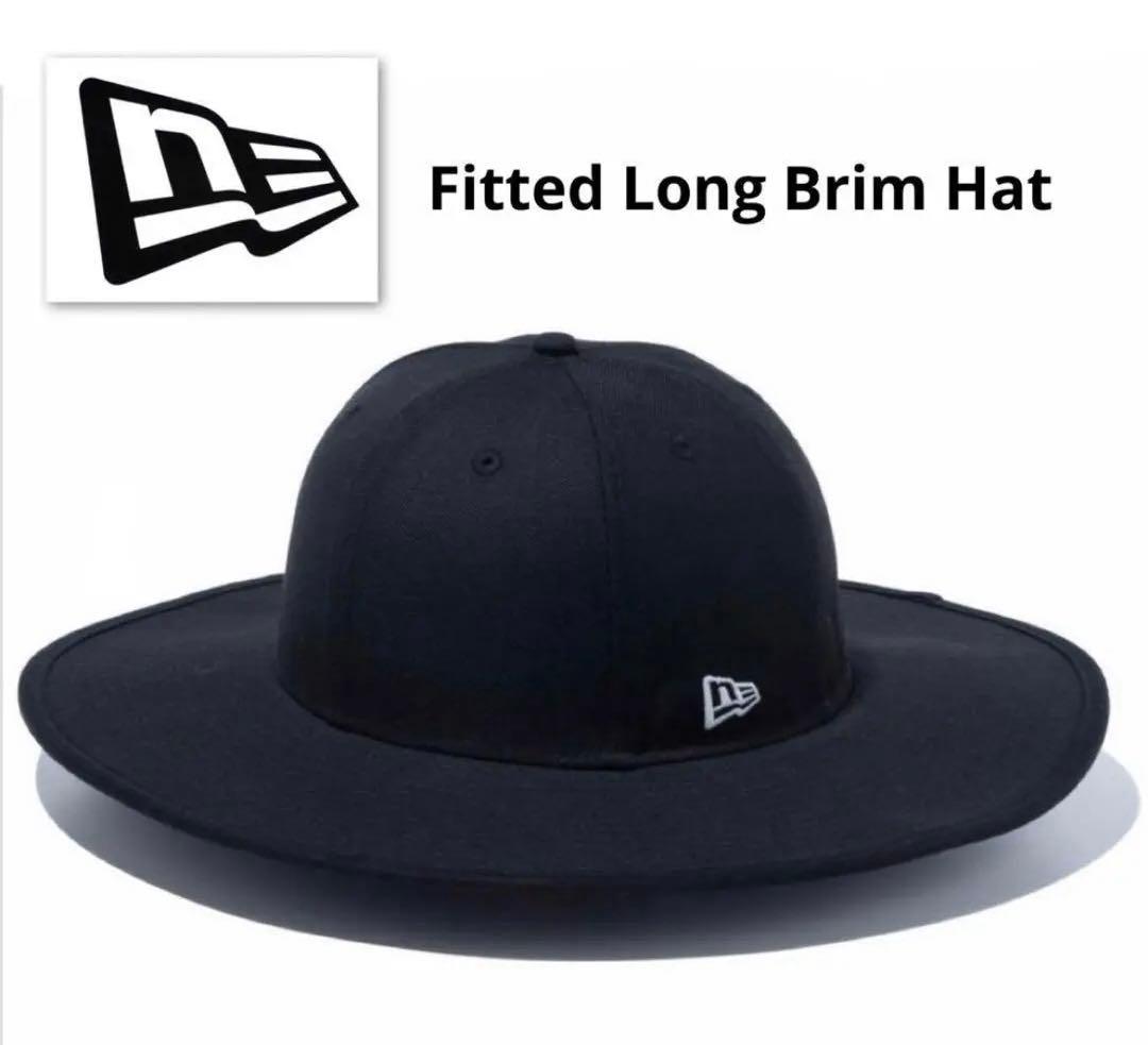 新品　ニューエラ　Fitted Long Brim Hat ロングブリムハット