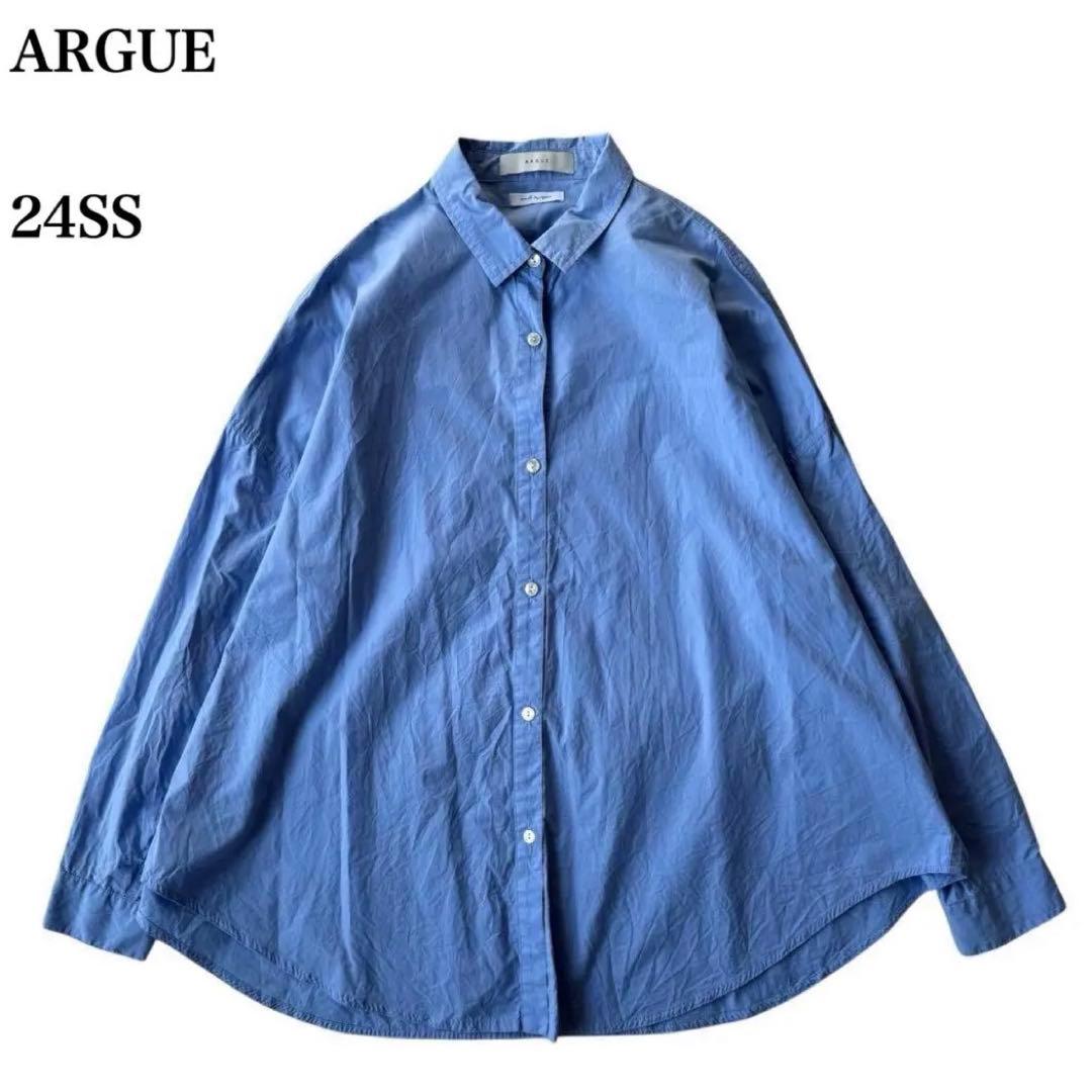 トップス 24SS ARGUE organic cotton comfort shirt