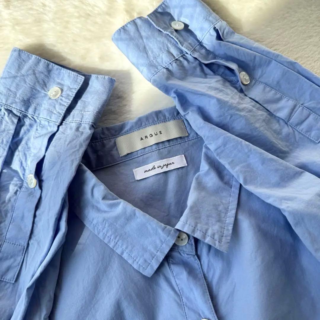 トップス 24SS ARGUE organic cotton comfort shirt