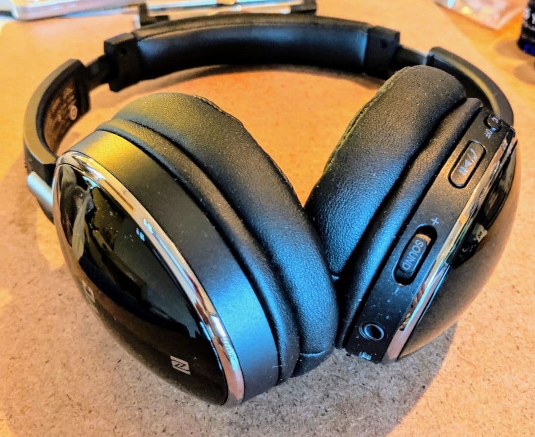 JVC HA-S88BN ワイヤレス ノイズキャンセリング ヘッドホン