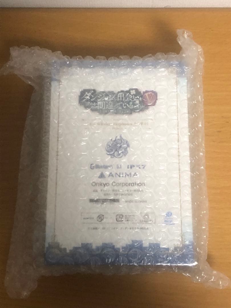 新品　ダンまち ヘスティア モデル ONKYO ワイヤレスイヤホン 水瀬いのり