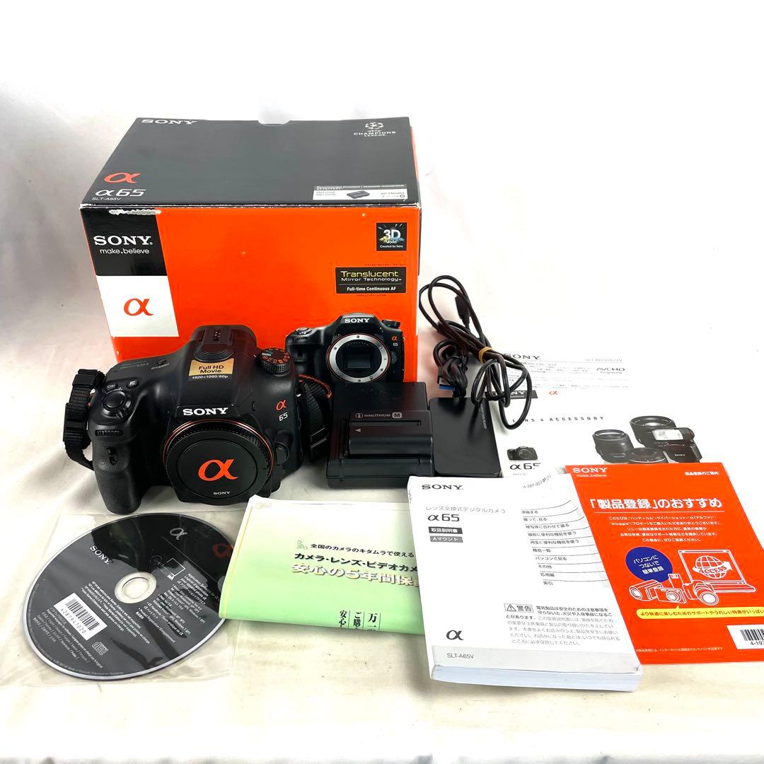 SONY ソニー デジタル一眼レフカメラ a65 SLT-A65V