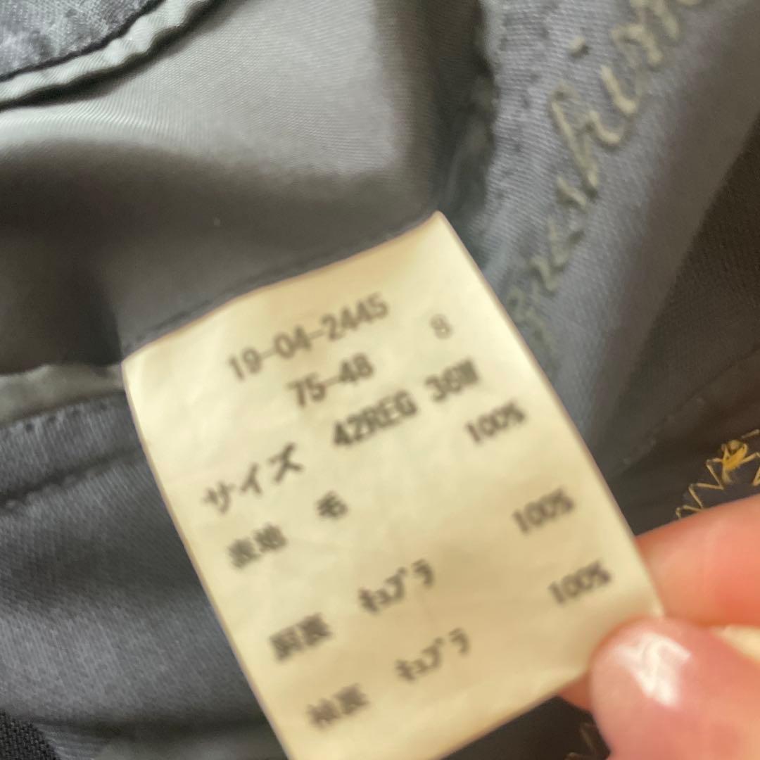 Brooks Brothers ビジネススーツ ダークネイビー2着　グレー1着