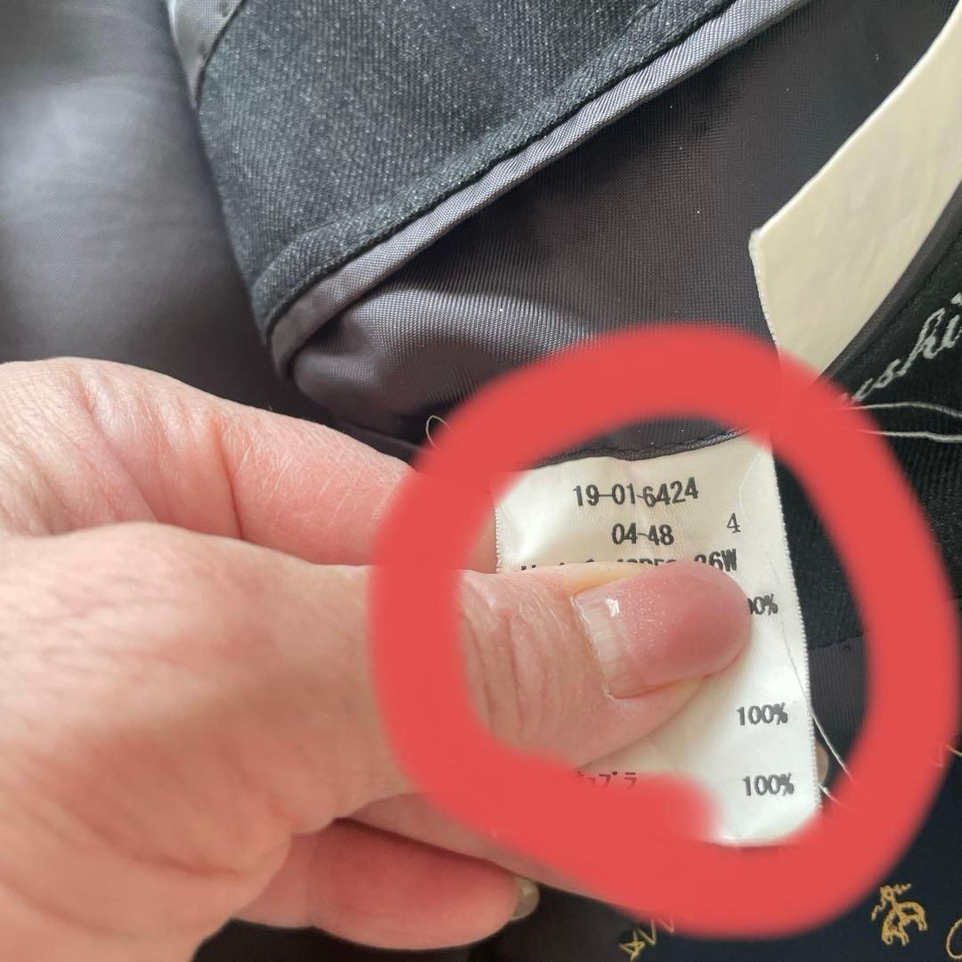 Brooks Brothers ビジネススーツ ダークネイビー2着　グレー1着