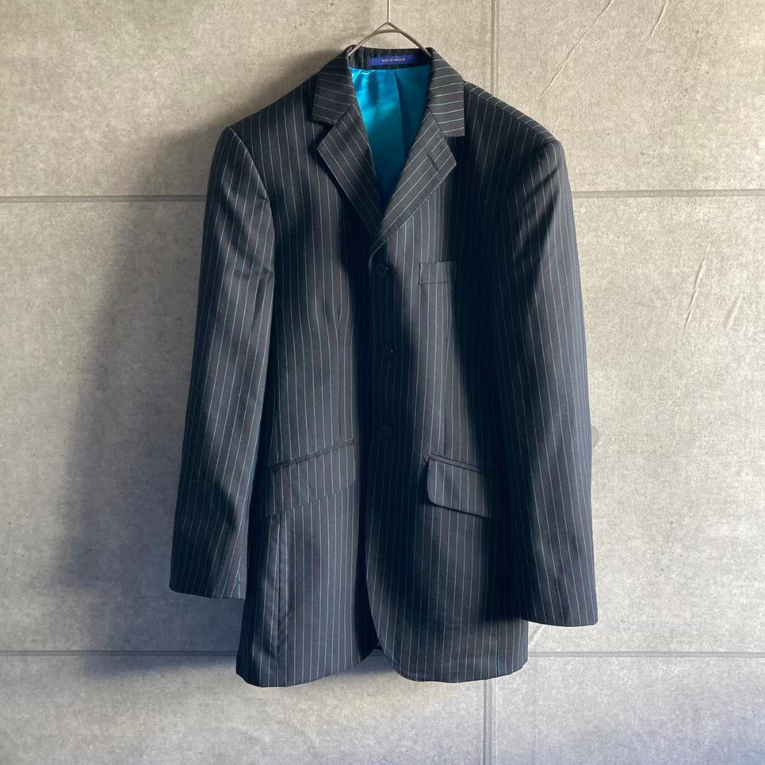 【OZWALD BOATENG】オズワルド ストライプジャケット W134