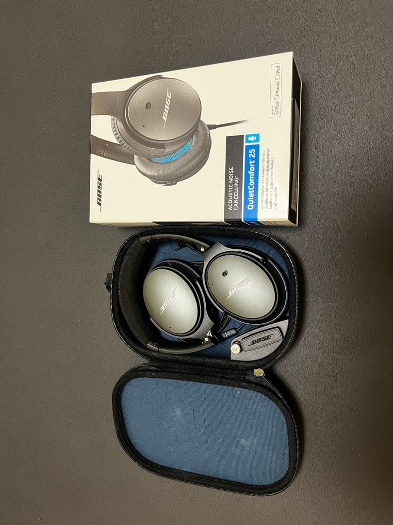 Bose QuietComfort 25 有線ヘッドホン ノイキャン