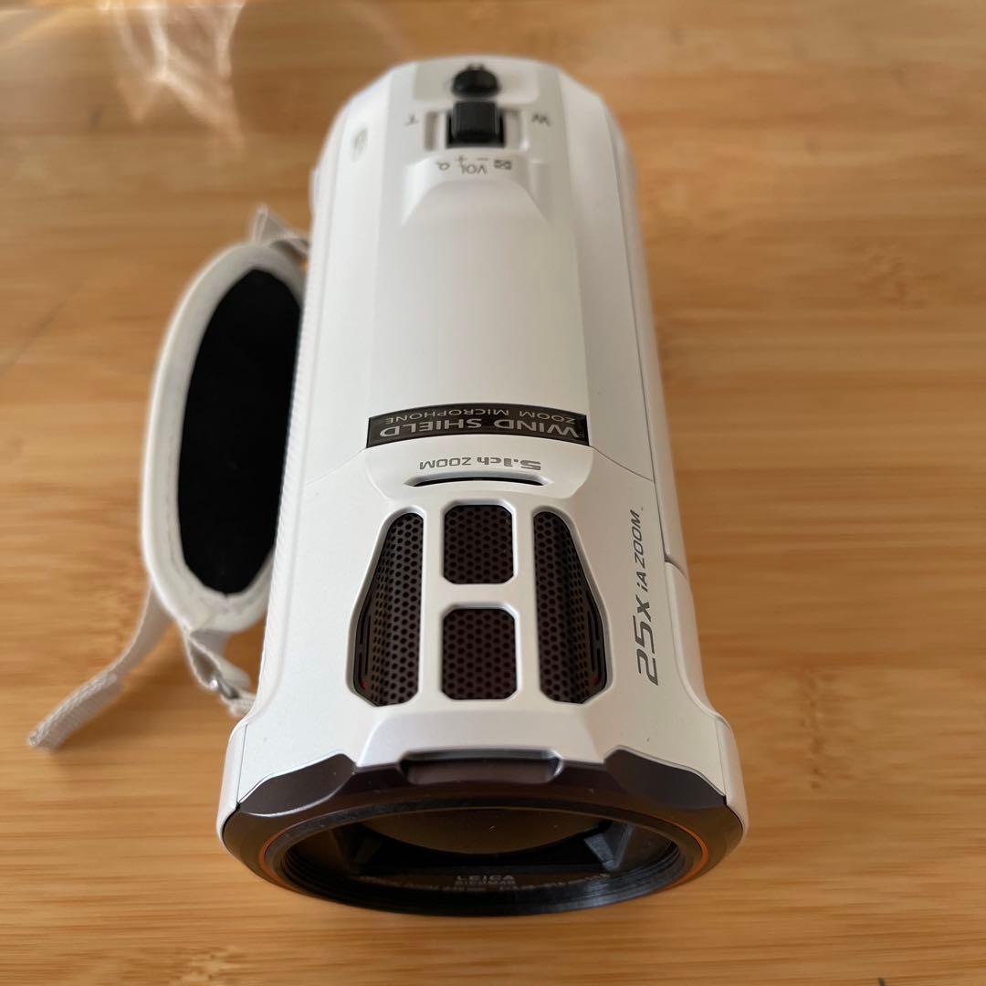 2018年　パナソニック 4K ビデオカメラ VZX990M 64GB ホワイト