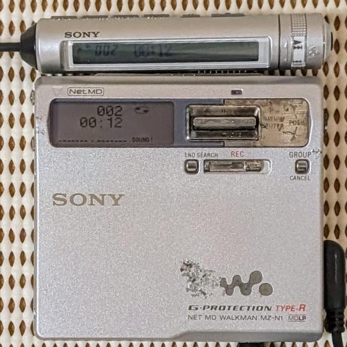 ジャンク品】SONY NET MD WALKMAN MZ-N1