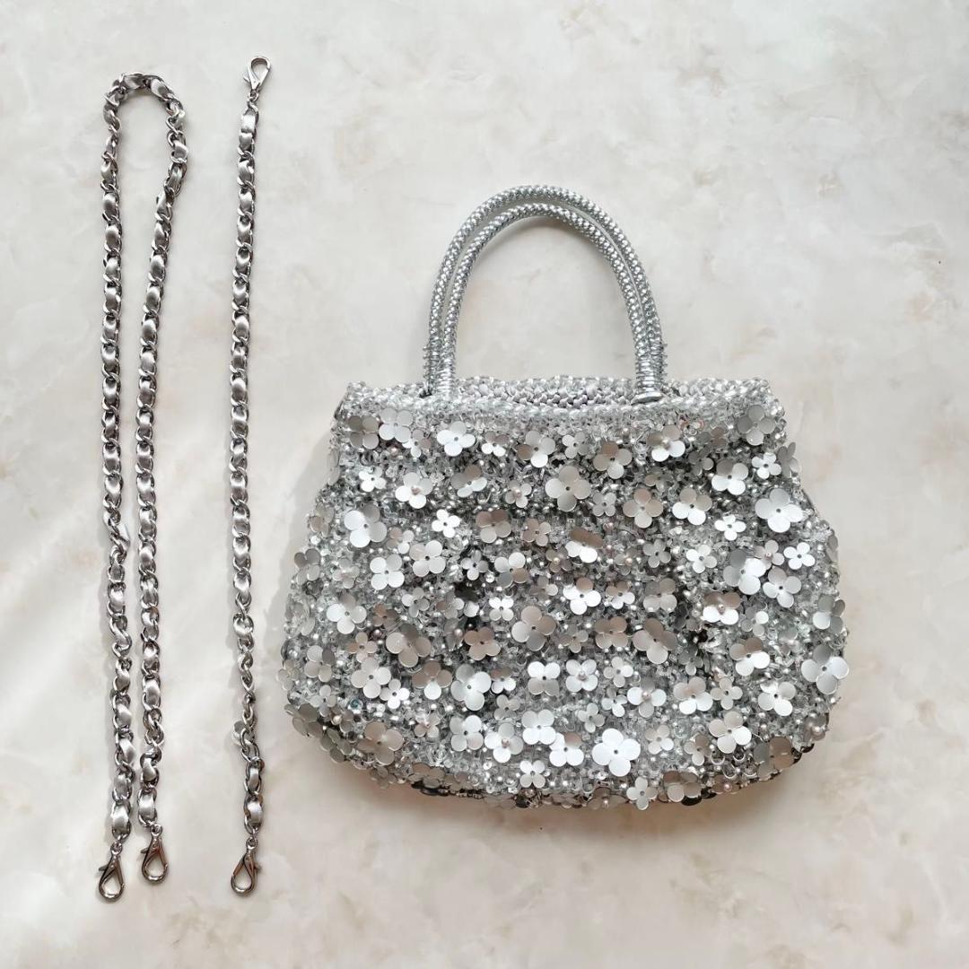 【極美品】ANTEPRIMA ワイヤーバッグ フィオーリ ペルラーティ 3WAY