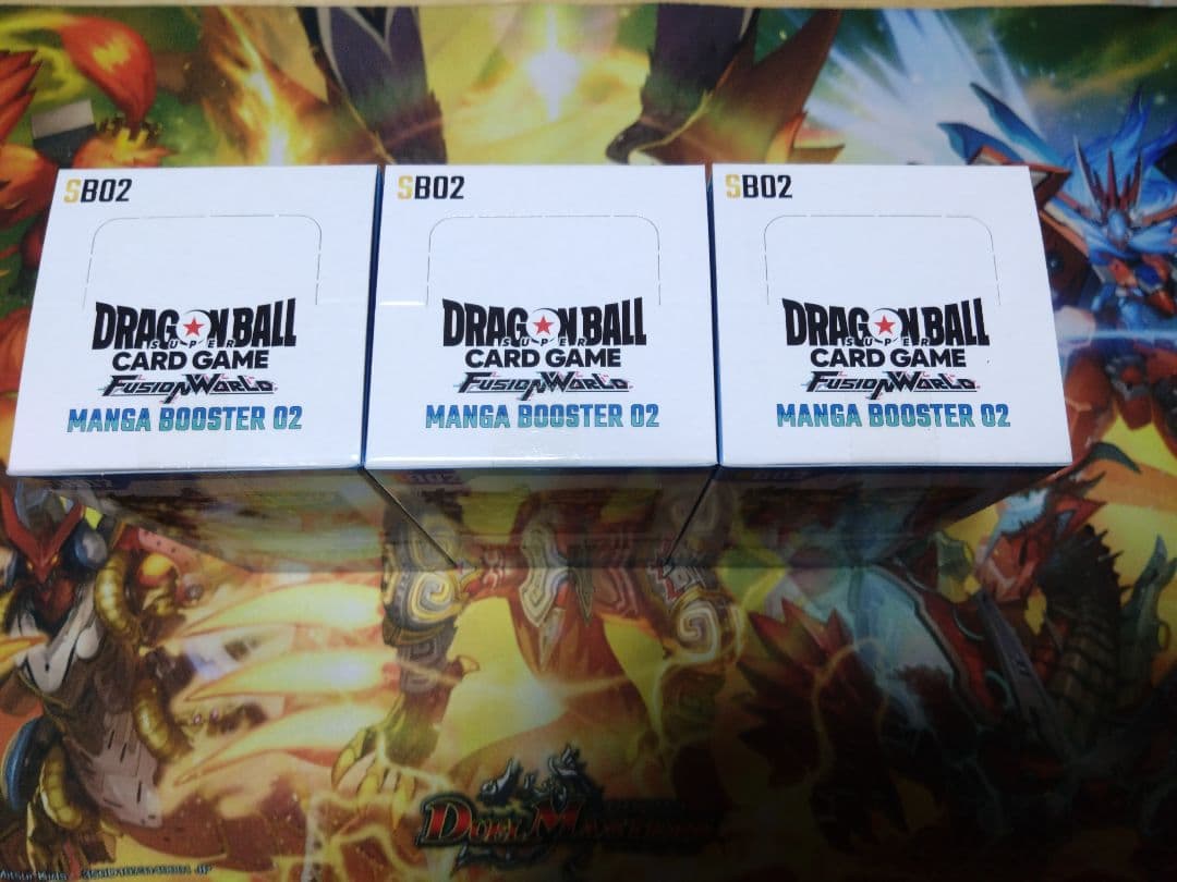 即購入可　MANGA BOOSTER 02　新品未開封　3BOXセット