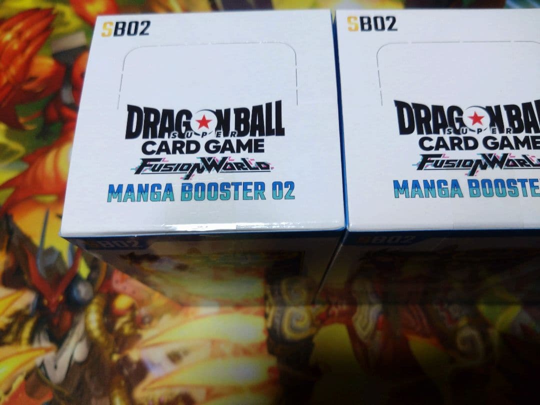 即購入可　MANGA BOOSTER 02　新品未開封　3BOXセット