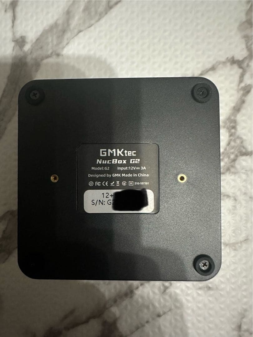 GMKtec NucBox G2 メモリ12GB+SSD512GB N100