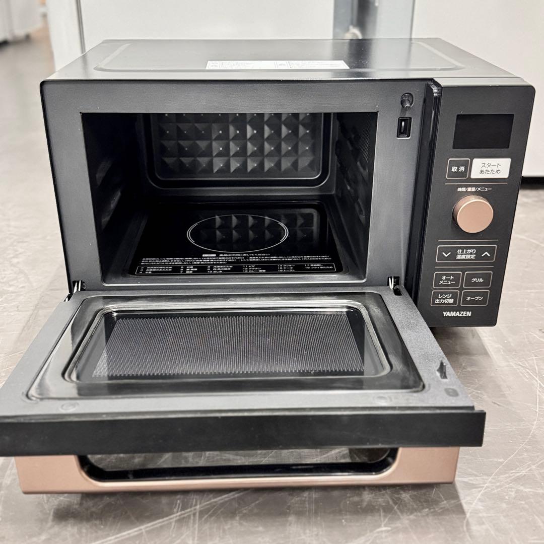 ☆激安‼️2021年製　山善　電子レンジNERP-018FV（B）