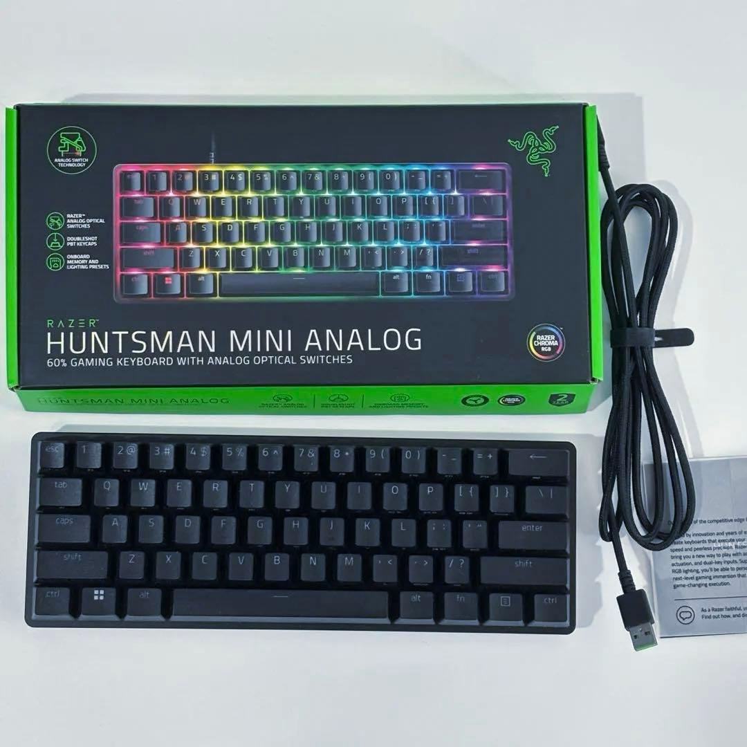RAZER HUNTSMAN MINI ANALOG ゲーミングキーボード