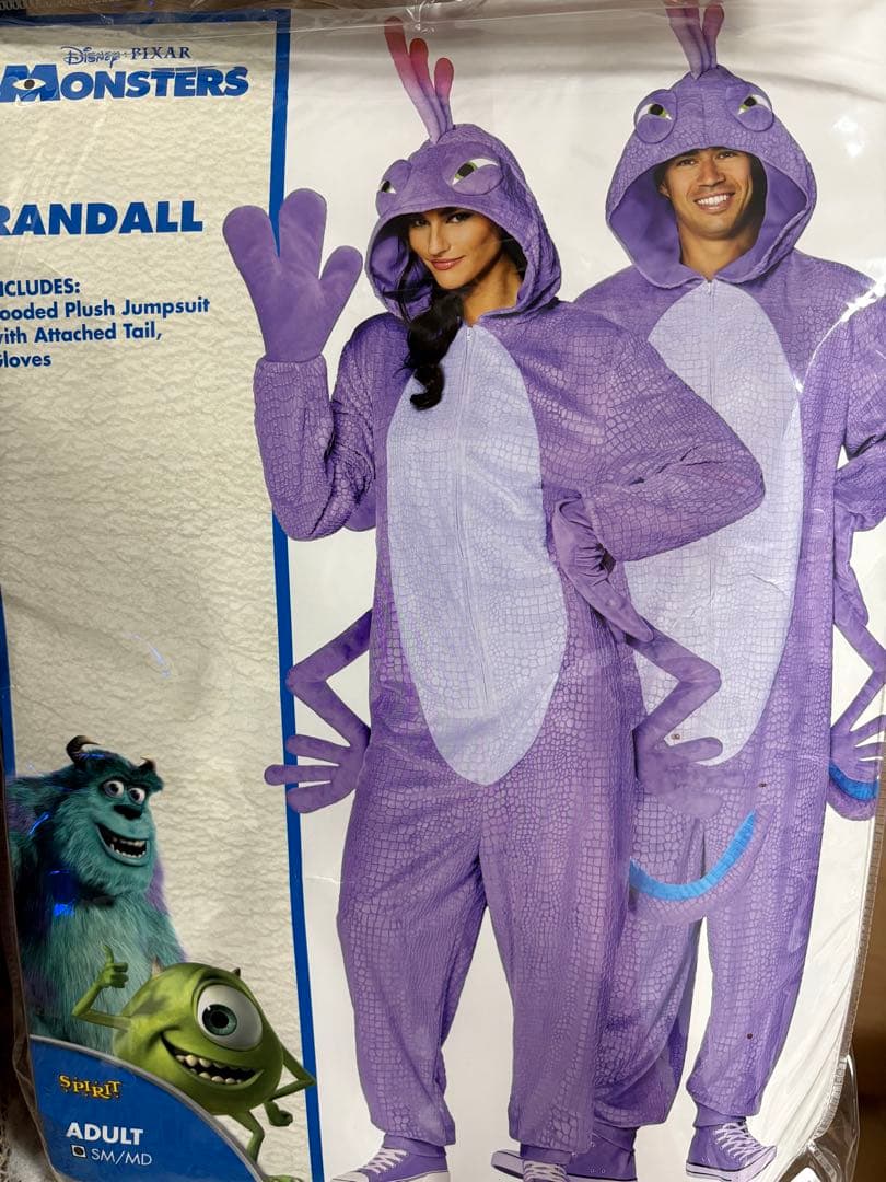 モンスターズインク　ランドール　着ぐるみ　ハロウィン　US S Mサイズ 仮装