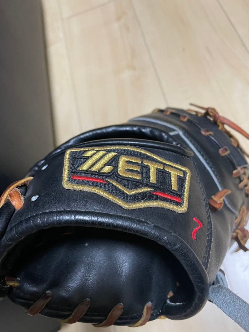 ZETT ゼット 軟式グローブ 黒