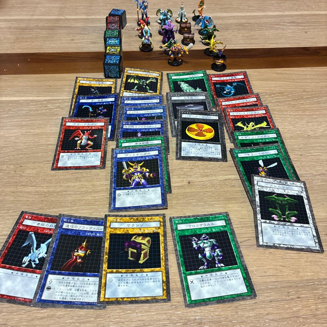 遊戯王ダンジョンダイスモンスターズ まとめ売り フィギュア ダイス カード