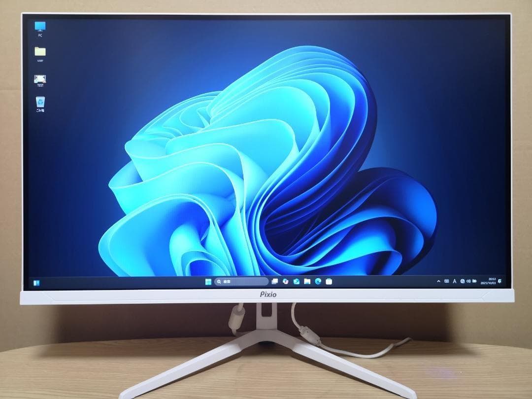 Pixio PX278 Wave ゲーミングモニター 27型 180Hz 美品