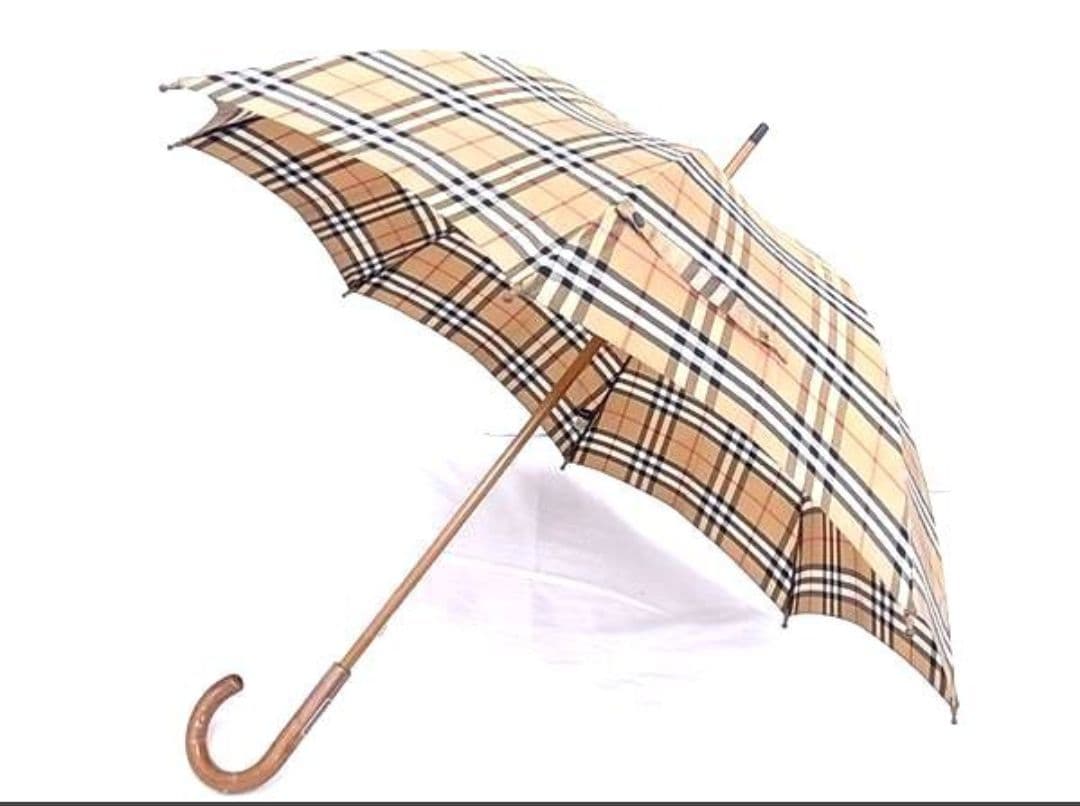 ✨美品✨BURBERRY バーバリー アンブレラ 傘 ノバチェック 長傘